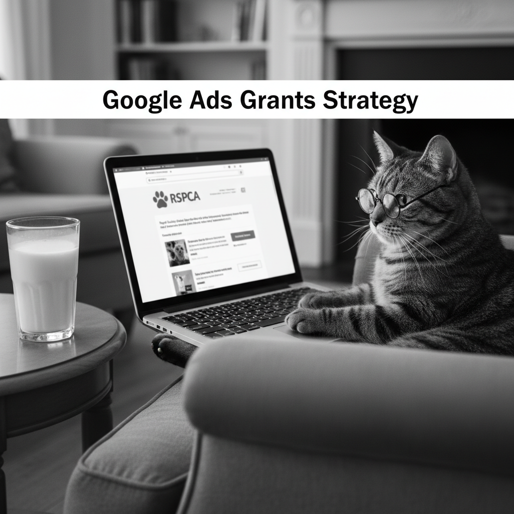 A cat browsing the RSPCA website