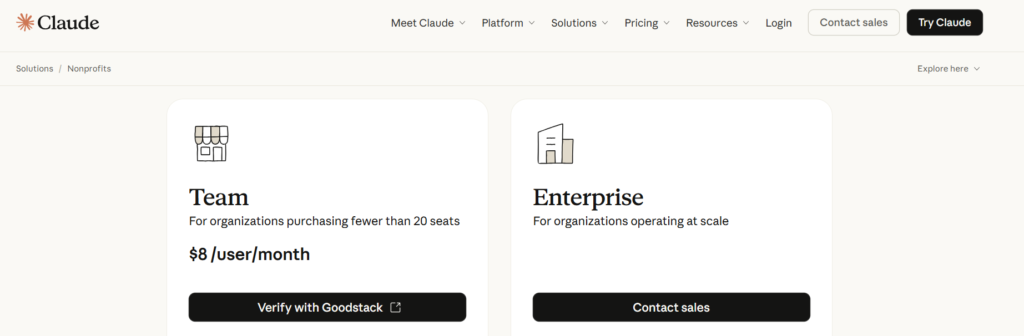 Claude AI for Charities