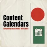canva social calendar for charities